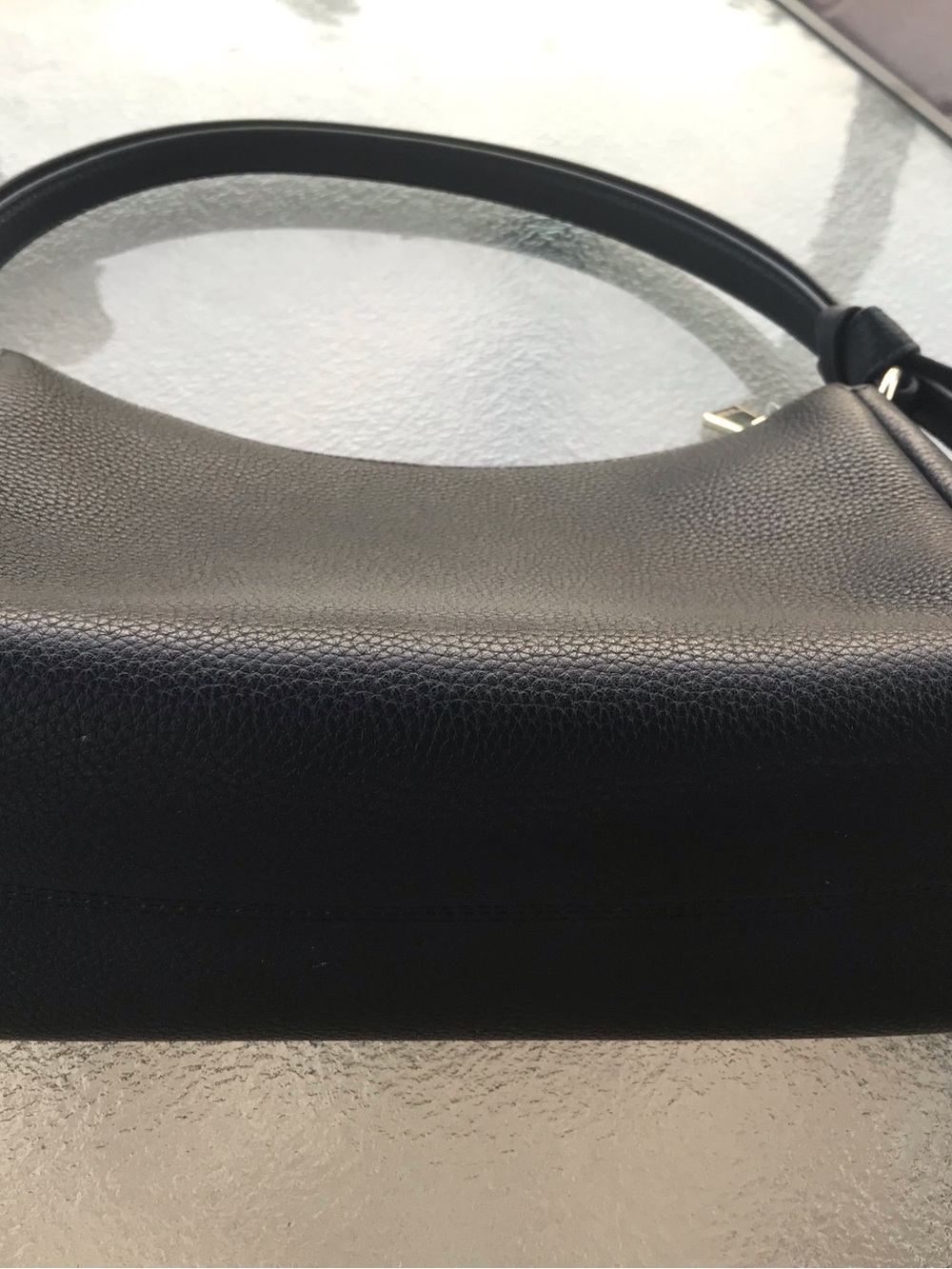 kate spade Black Pebbled Leather Shoulder Hobo Bag - Picture 6 of 10